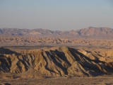 Millions of years ago, the park was underneath an ocean, leaving sediments behind. They help from the badlands.