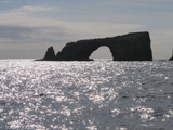 Arch Rock, eroded by the Pacific Ocean, sits off the coast of Anacapa Island, one of the Channel Islands in the park. The rock has become a symbol of the park.